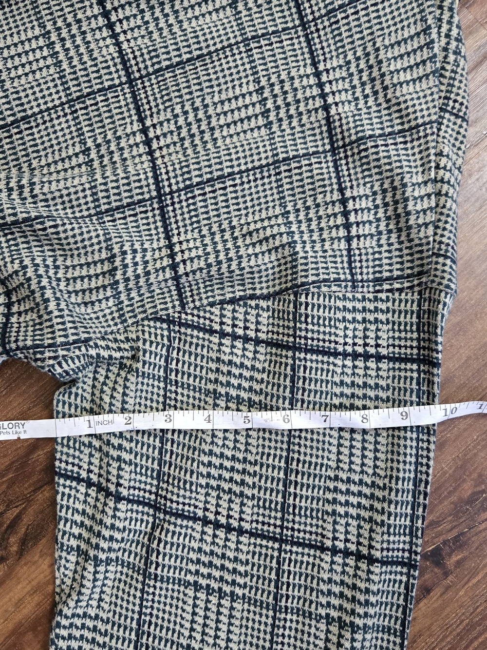 Vintage Bugle Boy Classics Long Sleeve Polo Cream Green Navy XL 100% Cotton - Picture 14 of 16